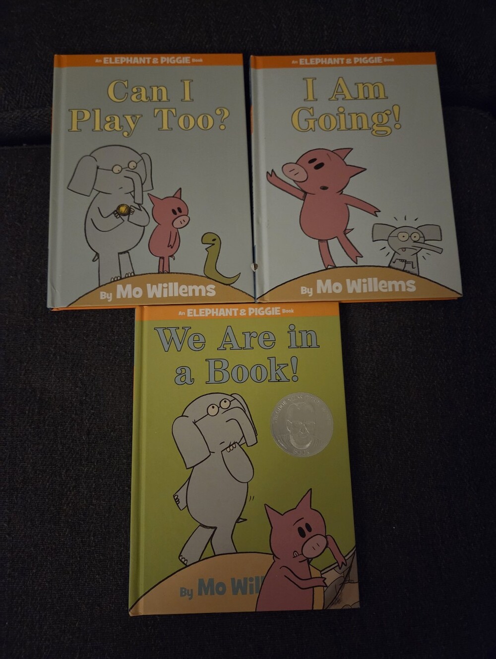 Mo Willems Elephant And Piggy Hardcover Book Lot Of 3